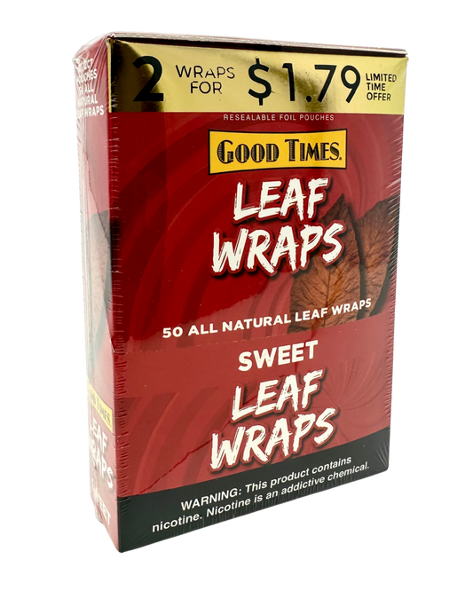 GT Leaf Wraps Sweet 2/1.79 Wrap