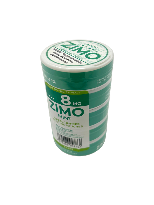 ZIMO Nicotine Pouches 8mg Mint