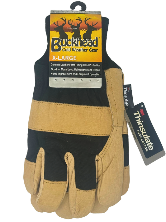 XL Buckhead Thinsulate Lined Pigskin