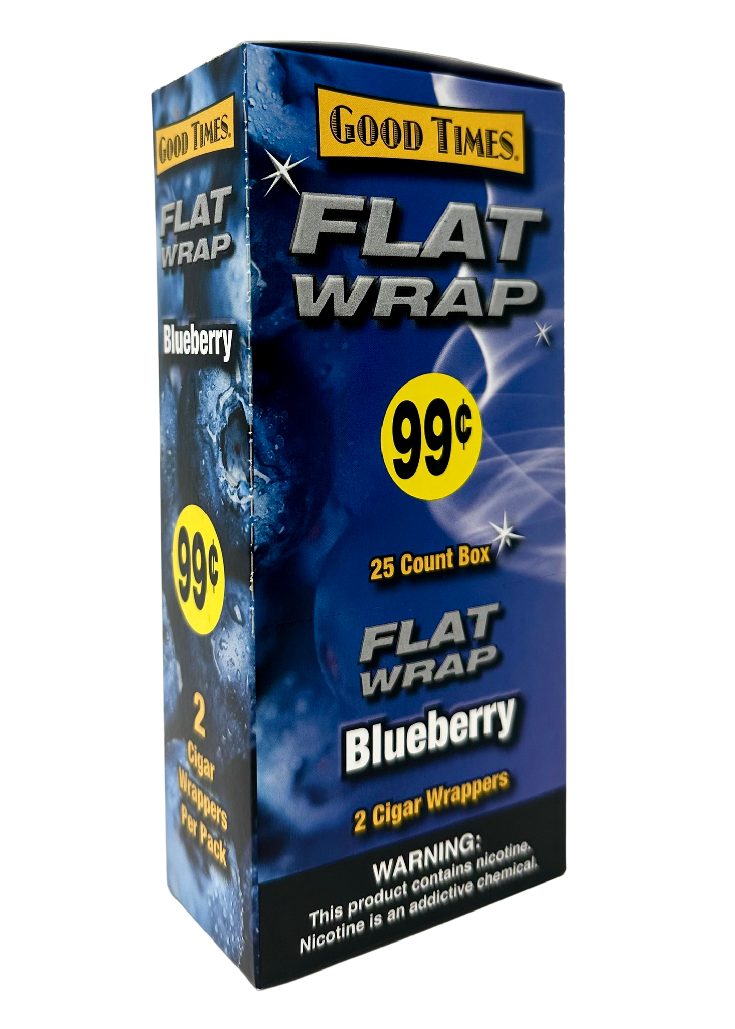 GT Blueberry 2/.99 Flat Wrap