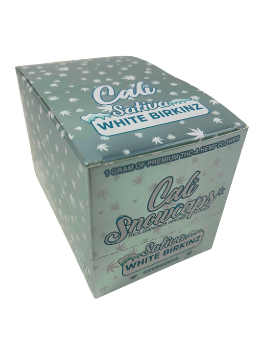 Cali SnowCaps White Birkinz THC-A Hemp Flower 1gram