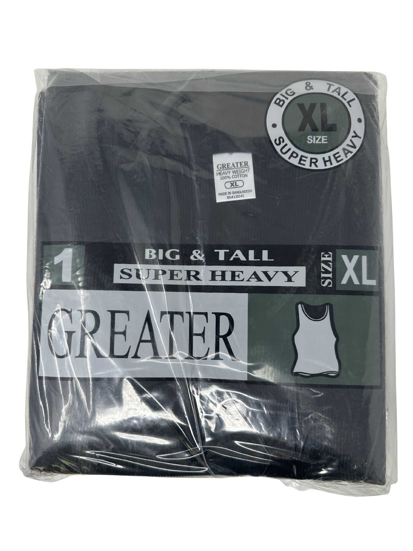 XL Black A-Shirt