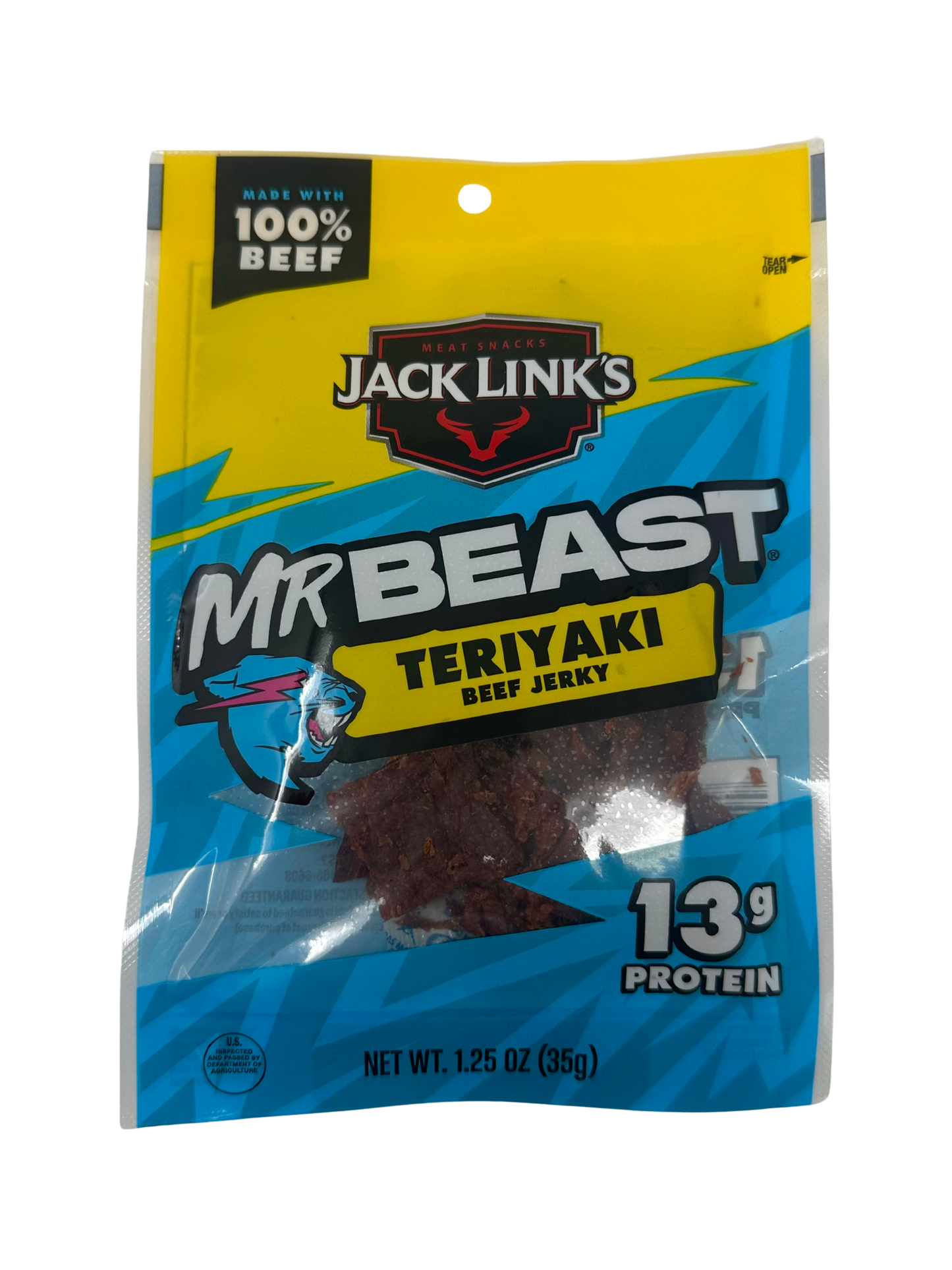 J.L. Sm Teriyaki Jerky Bag 1.25oz