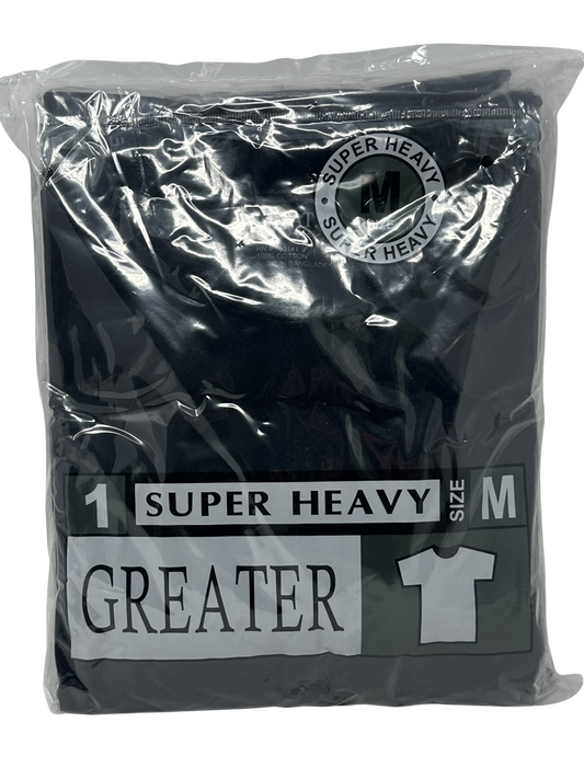 Med Black R-Neck Shirt