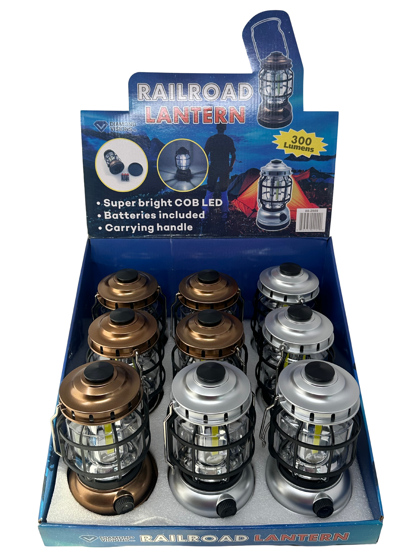 COB LED Dimmable Railroad Lantern