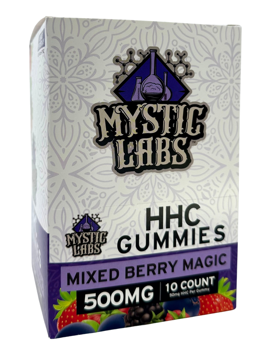 M.L. 500mg 10pk HHC Gummies Mixed Berry