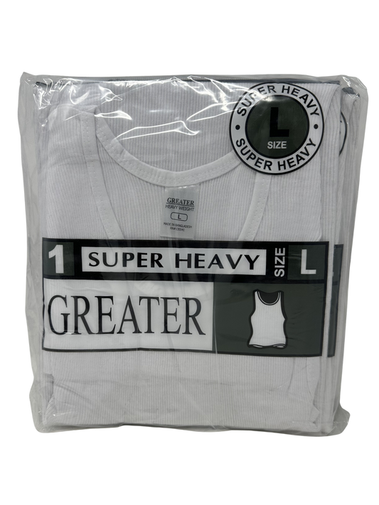 Lg White A-Shirt
