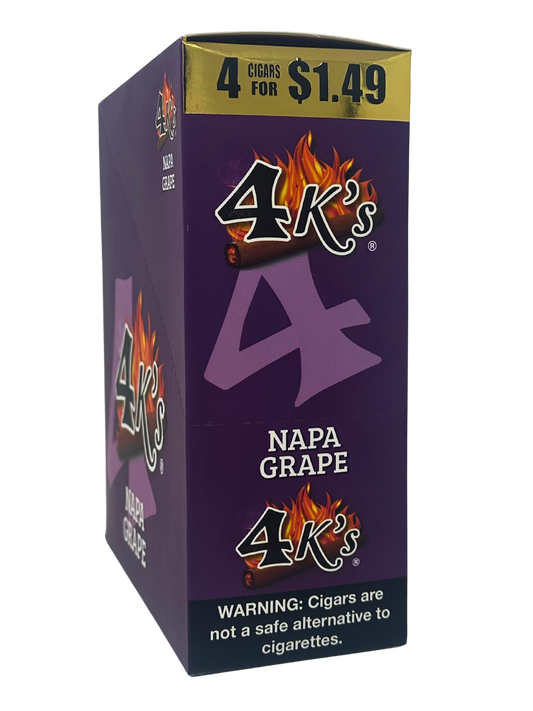 GT 4K Napa Grape Cigarillos 4/1.49 Box