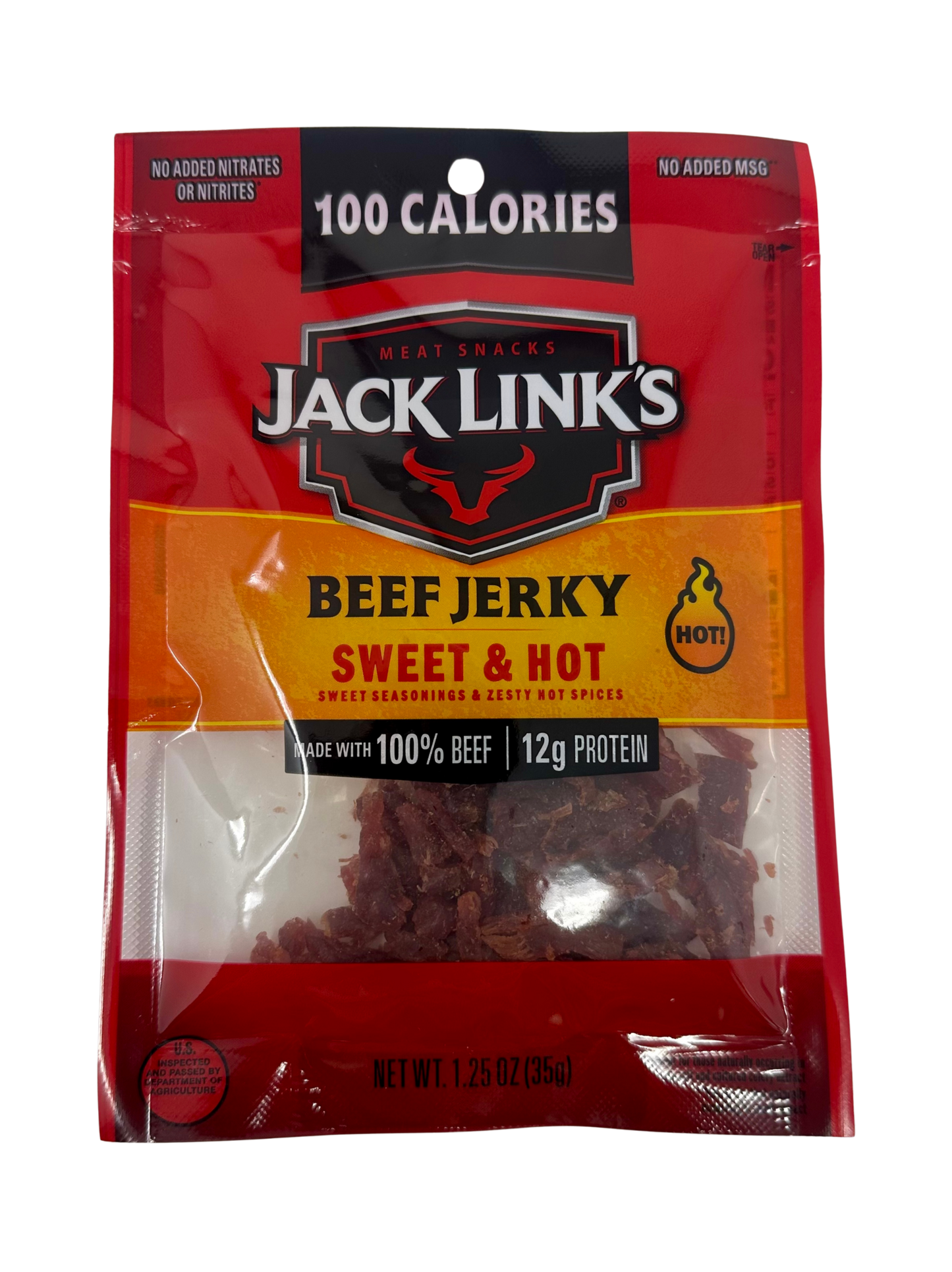 J.L. Sm Sweet & Hot Jerky Bag 1.25oz