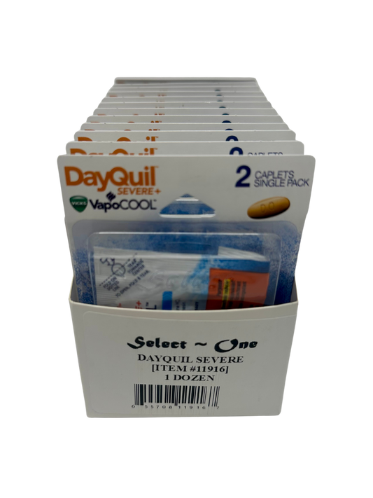 Dayquil Single Blister Back