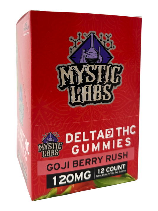 M.L. 120mg 12pk Goji Berry D9 Gummies