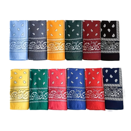 Assorted Colors Bandanas