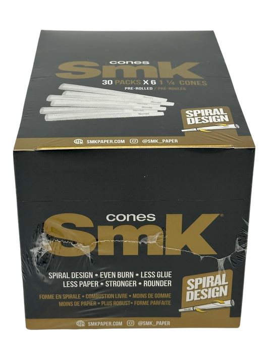 SMK 6pk Spiral Cone 1.25"