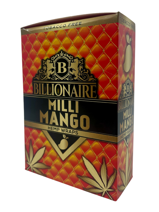 Billionaire Milli Mango Hemp Wrap 2pk