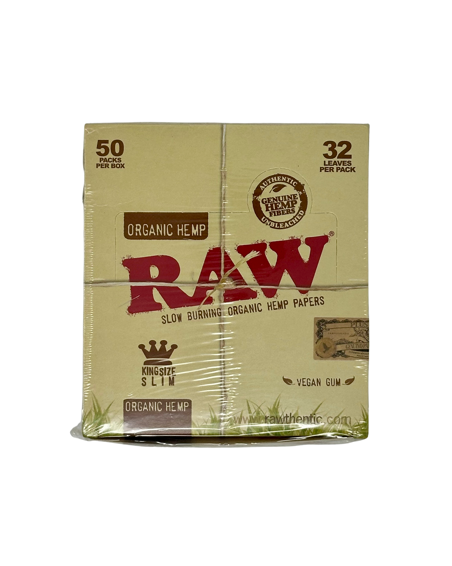 RAW Organic Hemp Papers Kingsize Slim