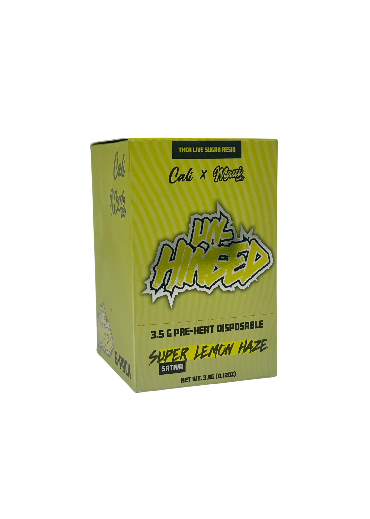 Unhinged 3.5G Dispo-Super Lemon Haze 6-Pack (Sat)