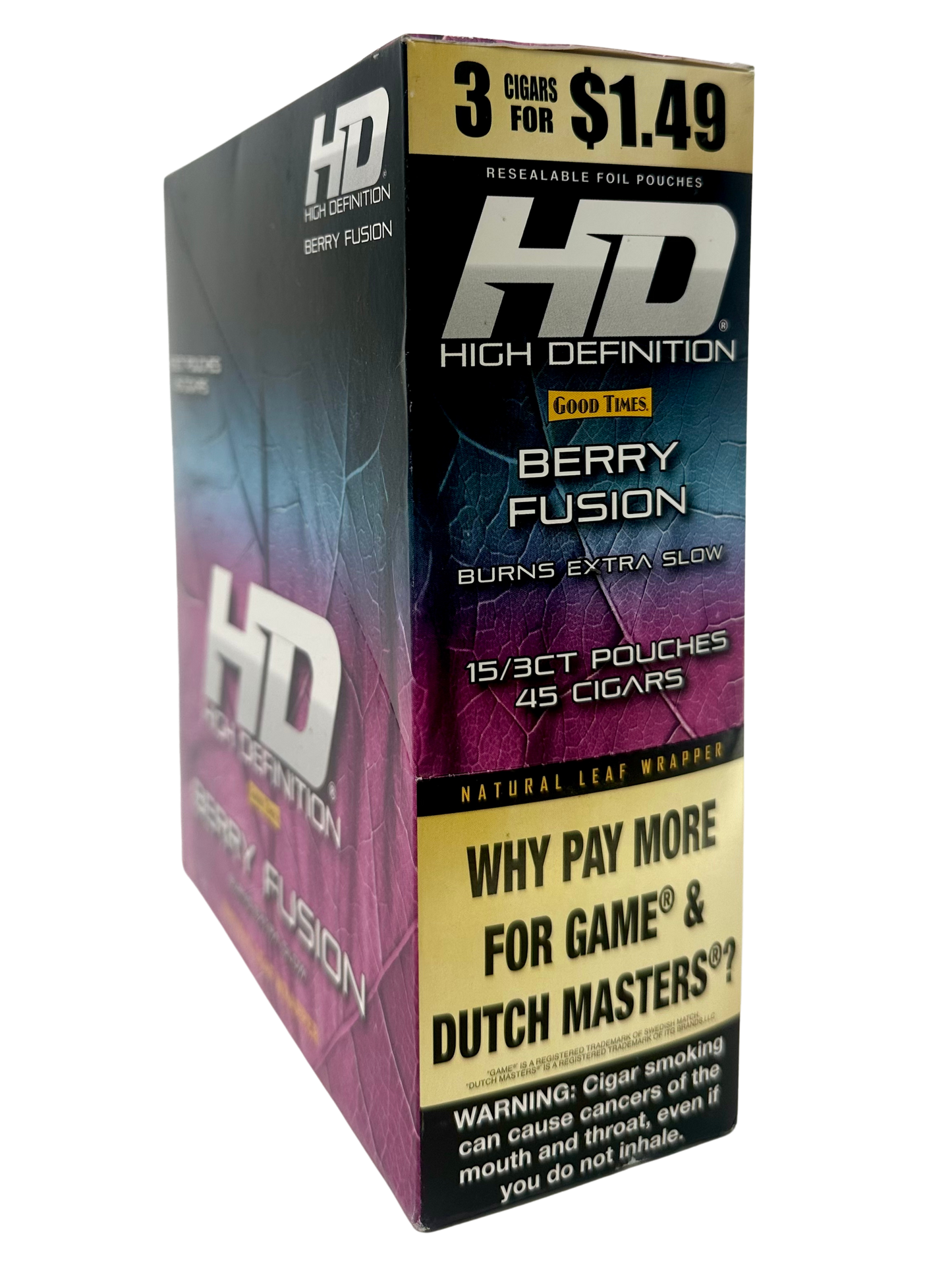 GT HD Berry Fusion Cigars 3/1.49