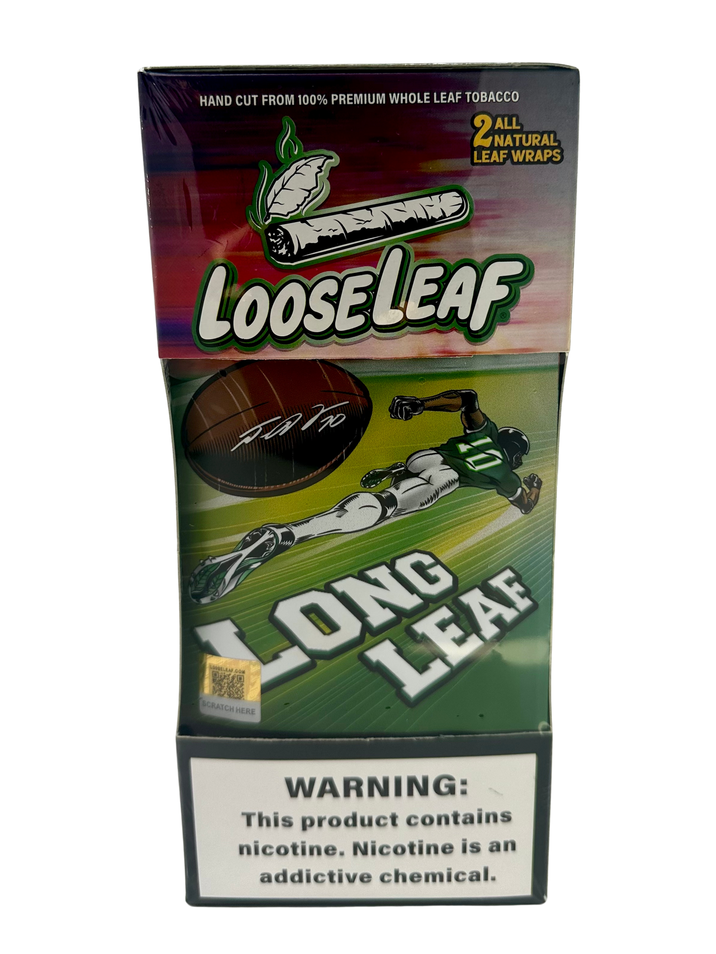 LooseLeaf 2-Pack Long Leaf Natural Wraps