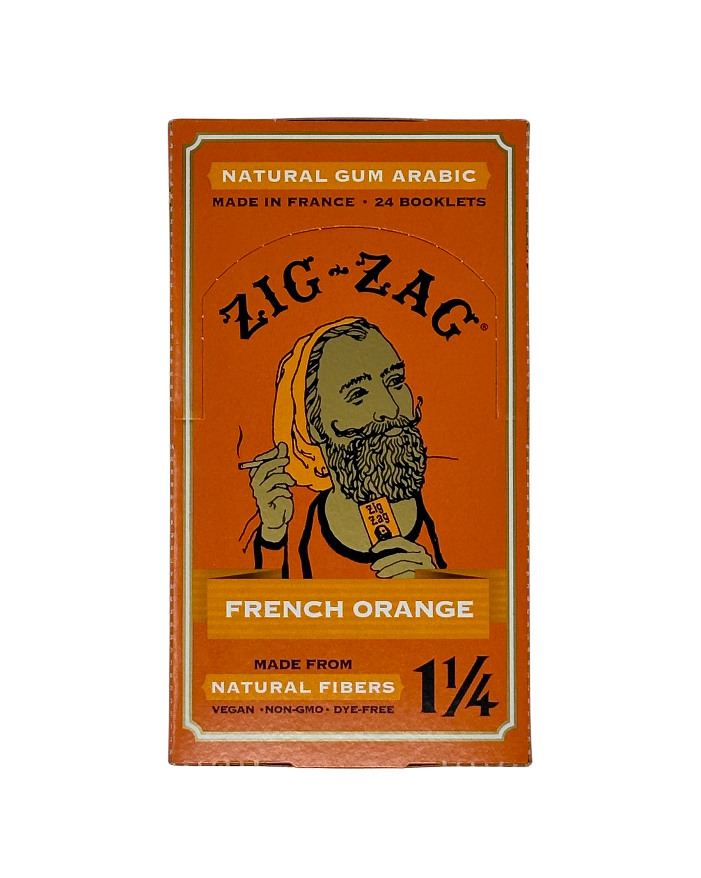 Zig-Zag French Orange Rolling Papers 1.25"