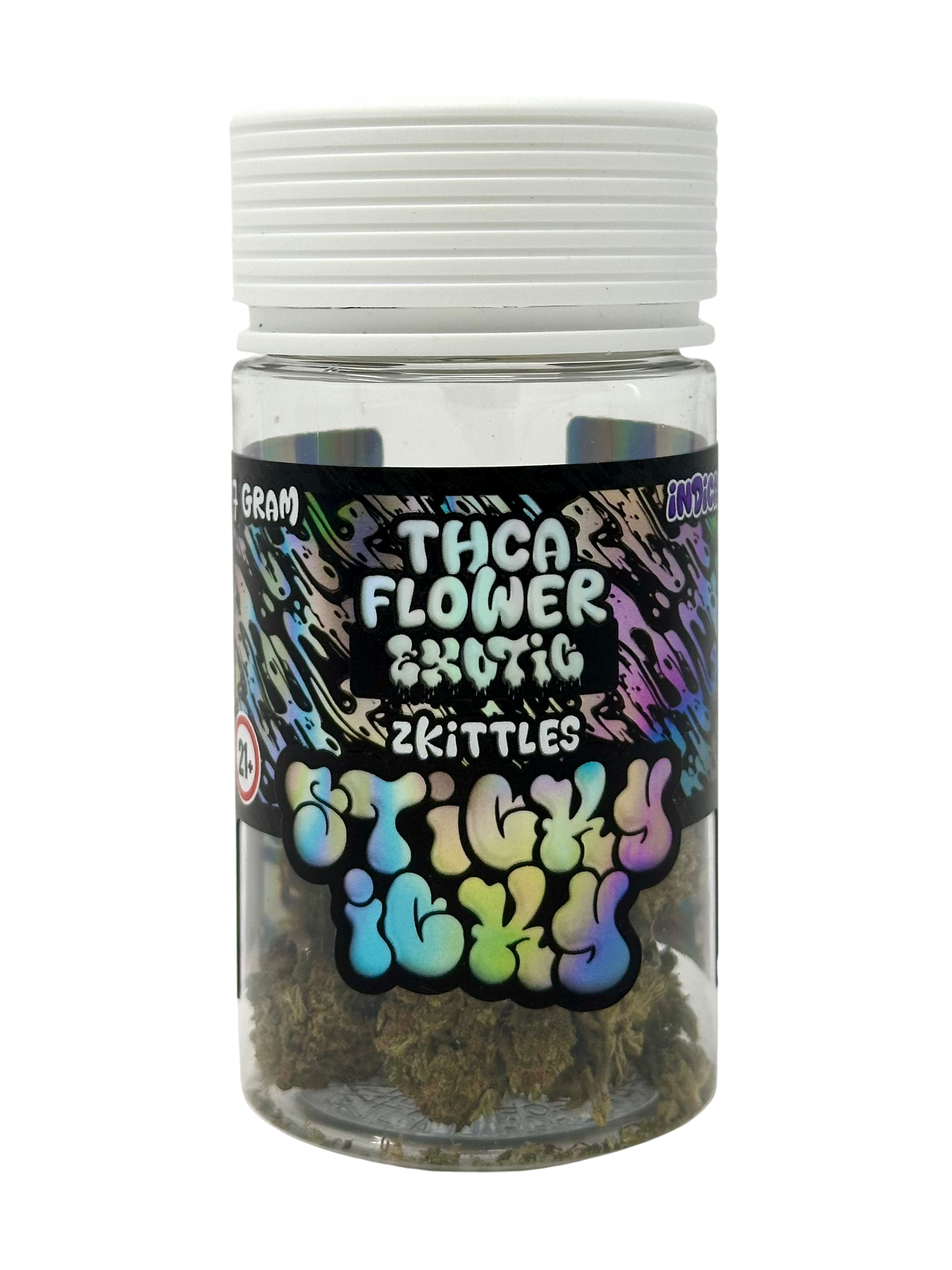 Sticky Icky THCA Exotic Flwr 7g Zkittles (Ind)