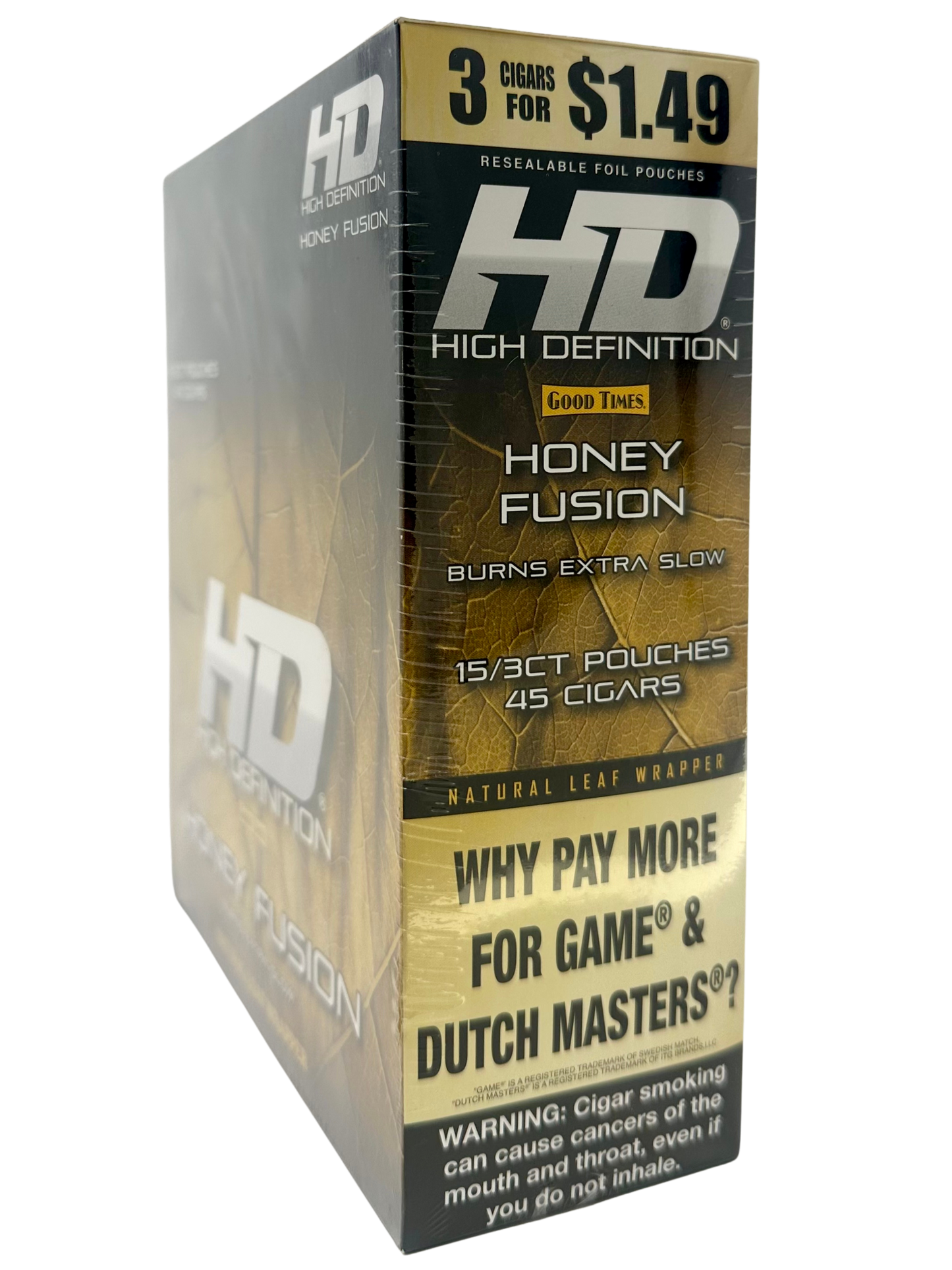 GT HD Honey Fusion Cigars 3/1.49