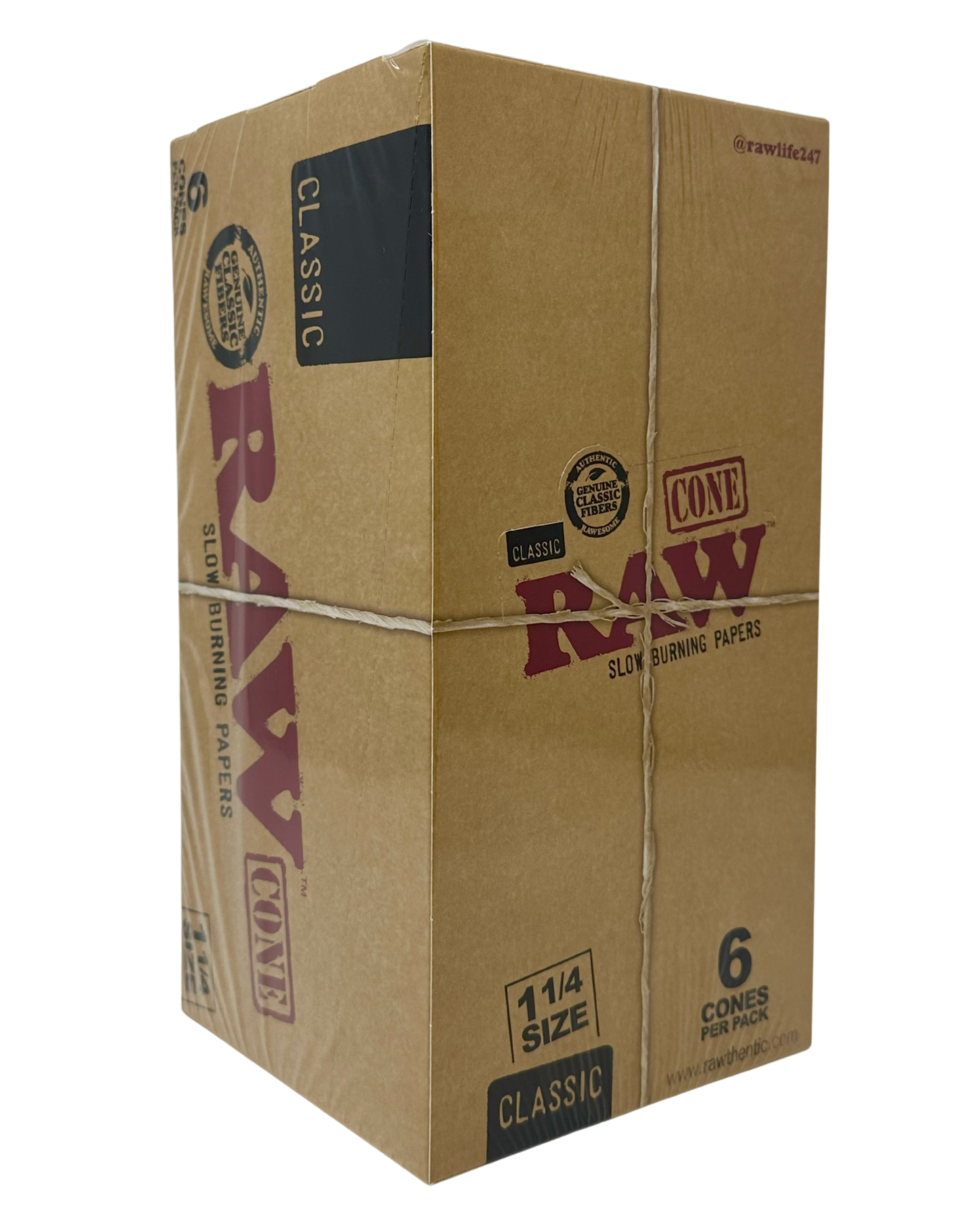 RAW 6pk Classic Cones 1.25"