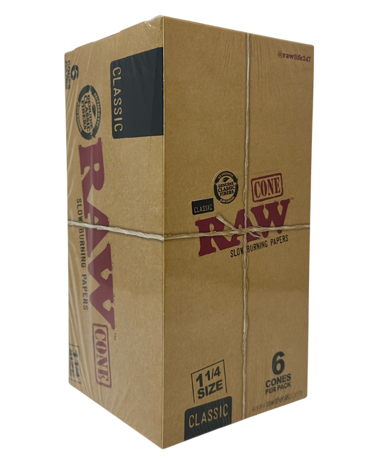 RAW 6pk Classic Cones 1.25"