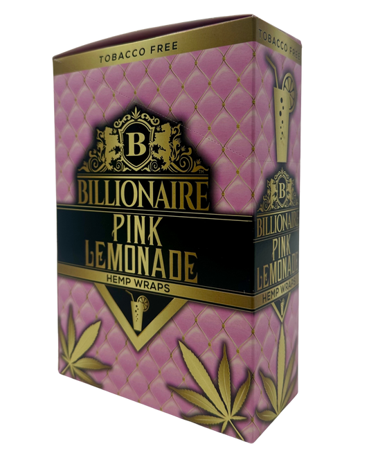 Billionaire Pink Lemonade Hemp Wrap 2pk