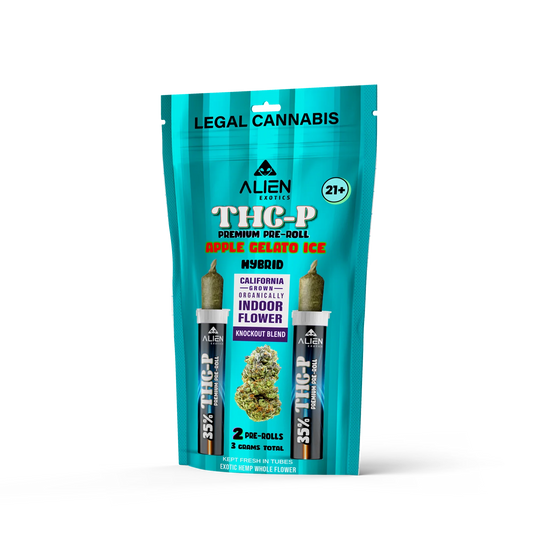 (Hyb) Alien Exotics Prem THC-P Pre-Roll Apple Gel Ice