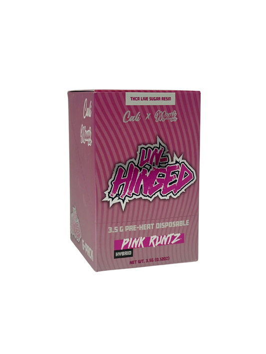 Unhinged 3.5G Dispo-Pink Runtz 6-Pack (Hyb)