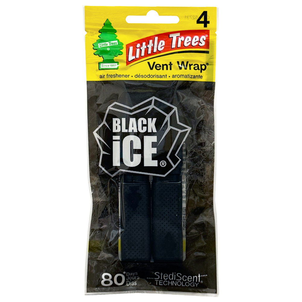 Black Ice Little Trees Vent Wrap 4/4ct