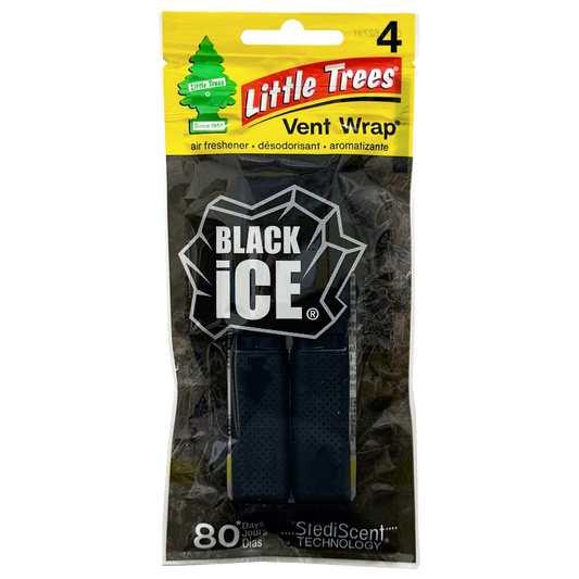 Black Ice Little Trees Vent Wrap 4/4ct