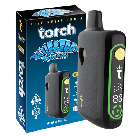 Torch 6g Pulse THC-A Live Resin Blueberry Cookies (Ind)