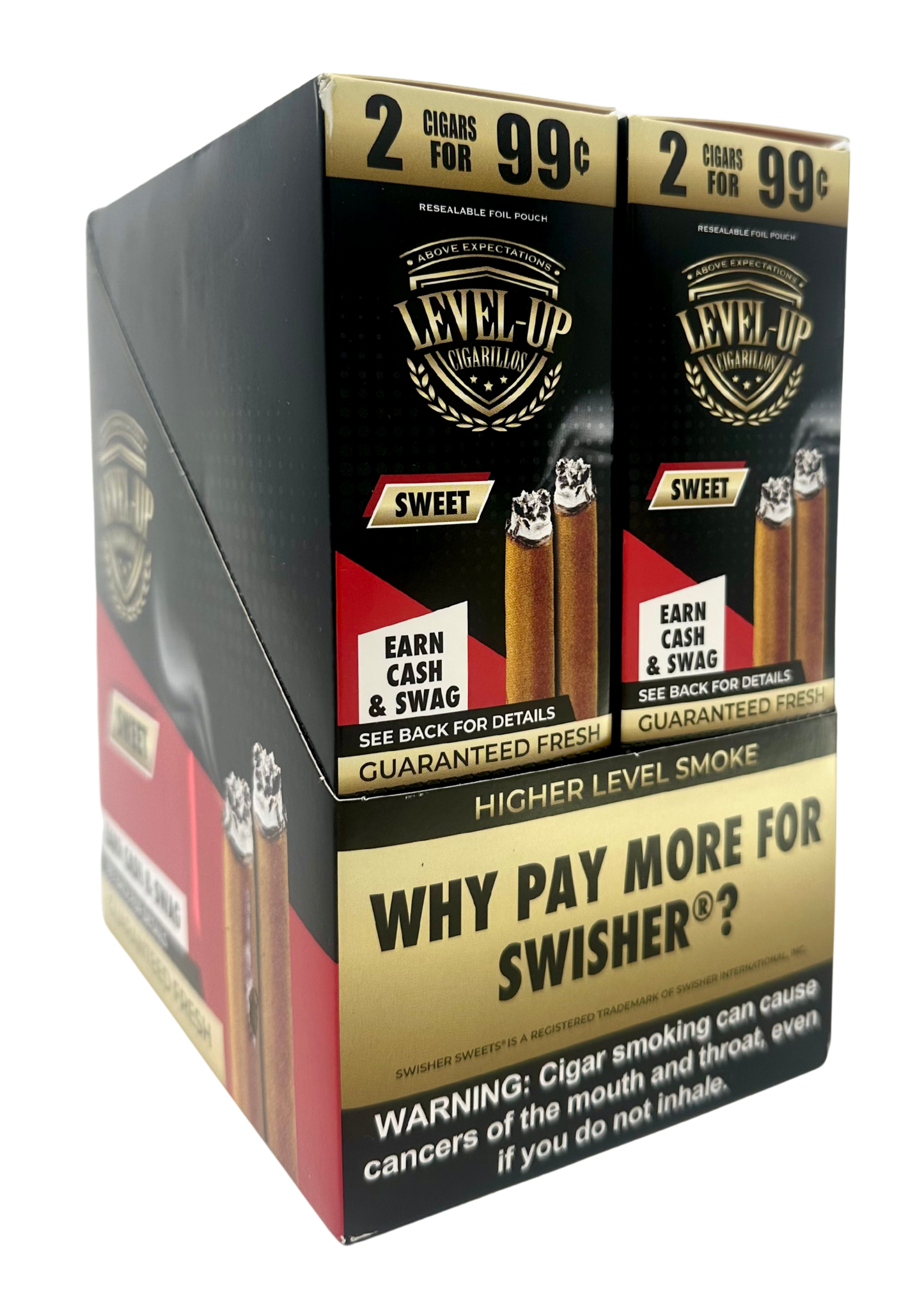 GT Level-Up Sweet Cigars 2/.99