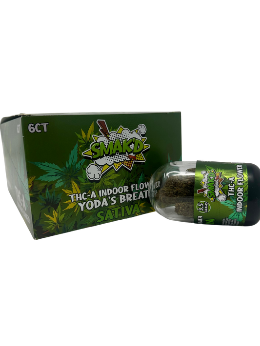 (Sat) Smak'd Yoda's Breath 3.5gm THC-A Flower