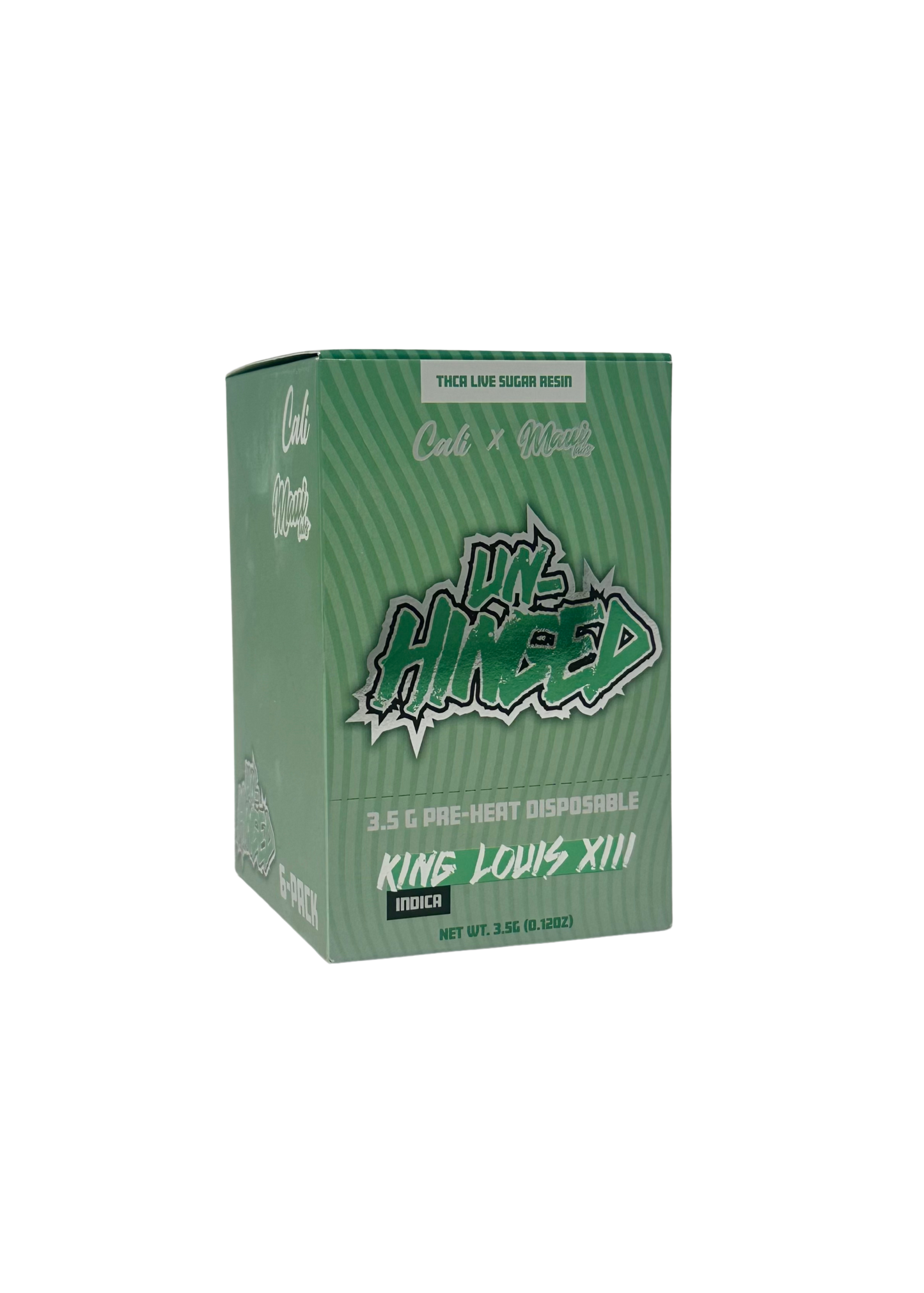 Unhinged 3.5G Dispos-King Louis XIII 6-Pack (Ind)