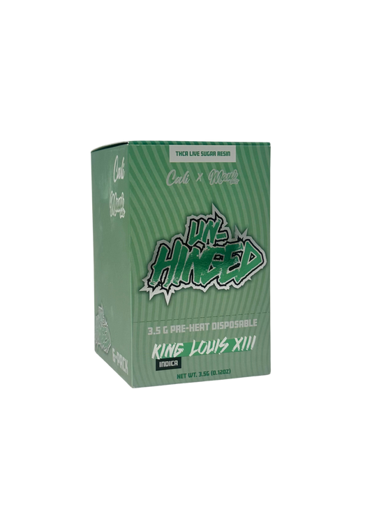 Unhinged 3.5G Dispos-King Louis XIII 6-Pack (Ind)