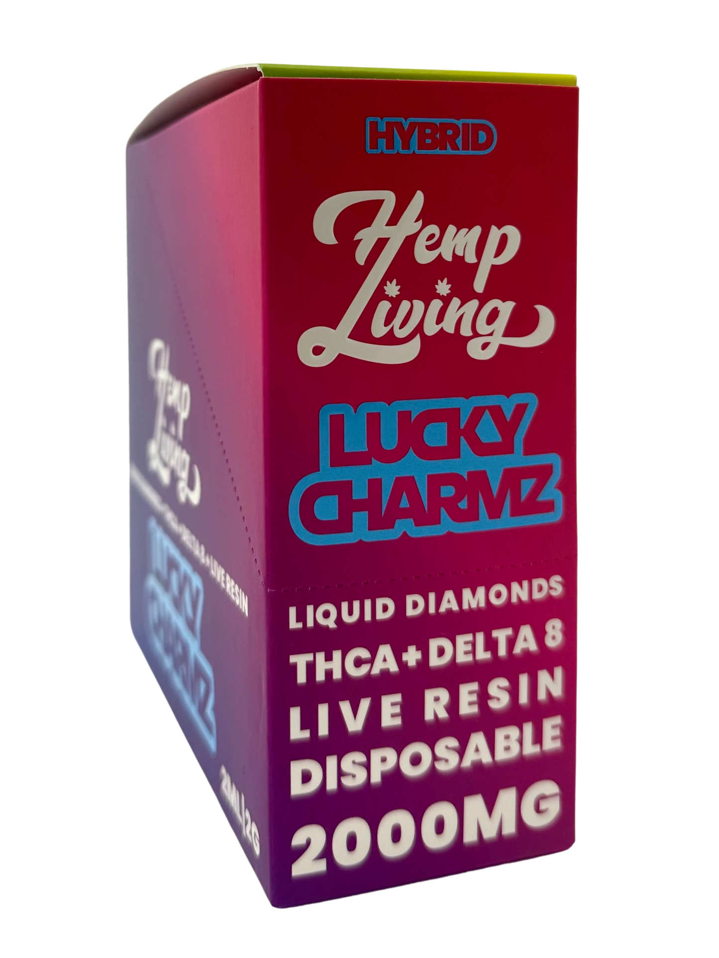 Hemp Living 2g D8 Disposable Lucky Charms (Hyb)
