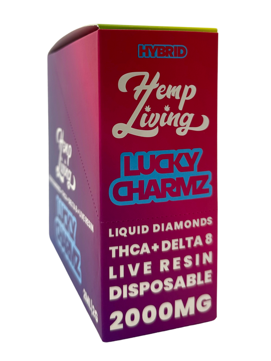 Hemp Living 2g D8 Disposable Lucky Charms (Hyb)