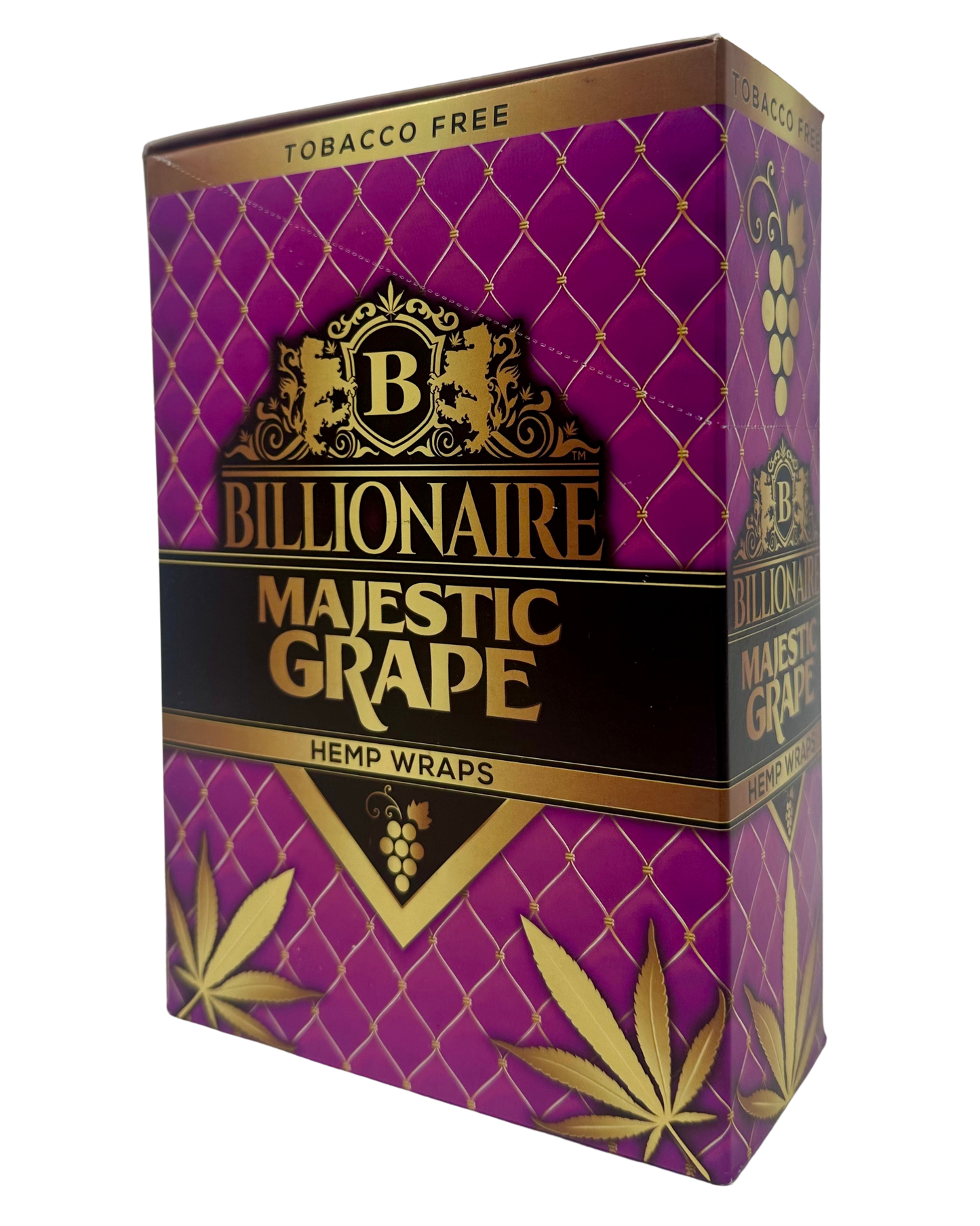 Billionaire Majestic Grape Hemp Wrap 2pk