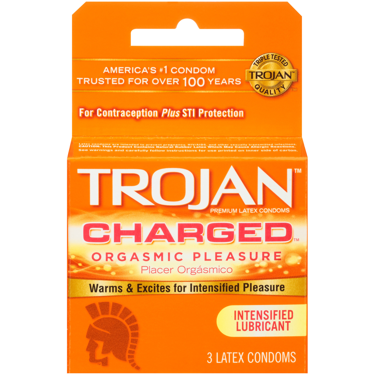 Trojan Intensified Charged 3pk