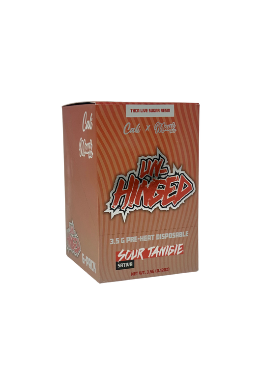 Unhinged 3.5G Dispo-Sour Tanigie 6-Pack (Sat)