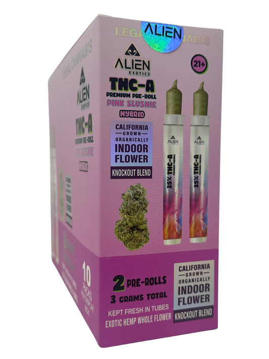 (Hyb) Alien Exotics Prem THC-A Pre-Roll Pink Slushie