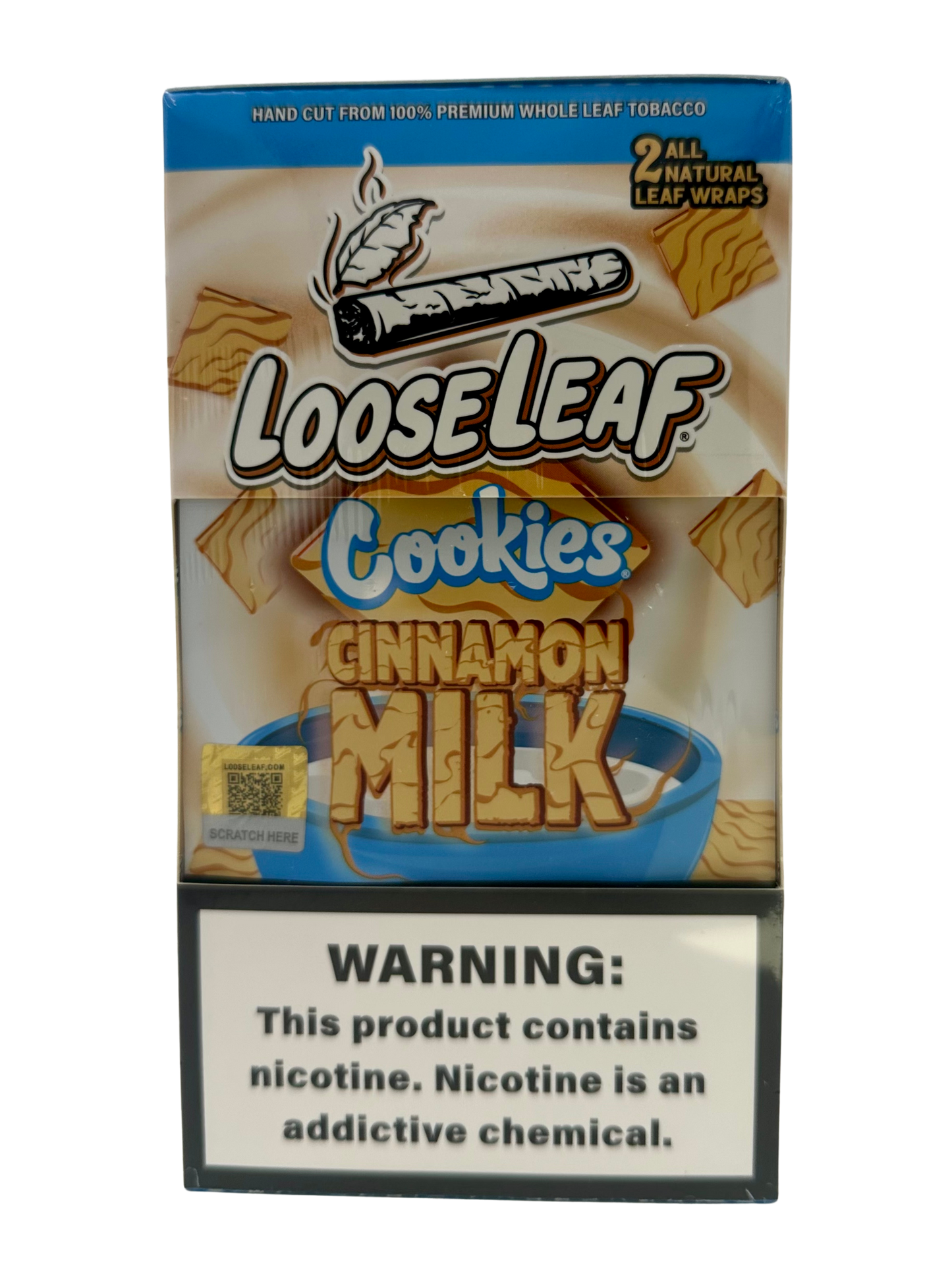 LooseLeaf 2-Pack Cookies Cinnamon Milk Wraps