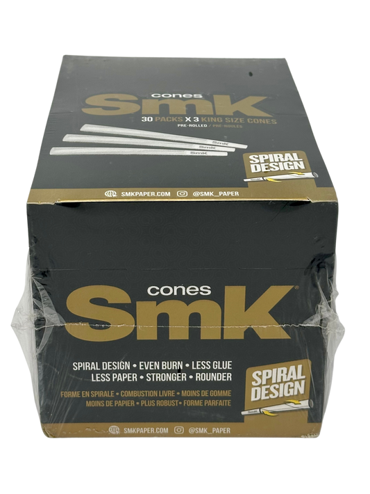SMK 3pk Spiral Cone Classic King Size