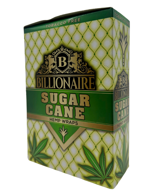 Billionaire Sugar Cane Hemp Wrap 2pk