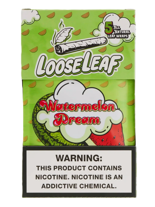LooseLeaf All Nat 5pk Wraps Watermelon Dream