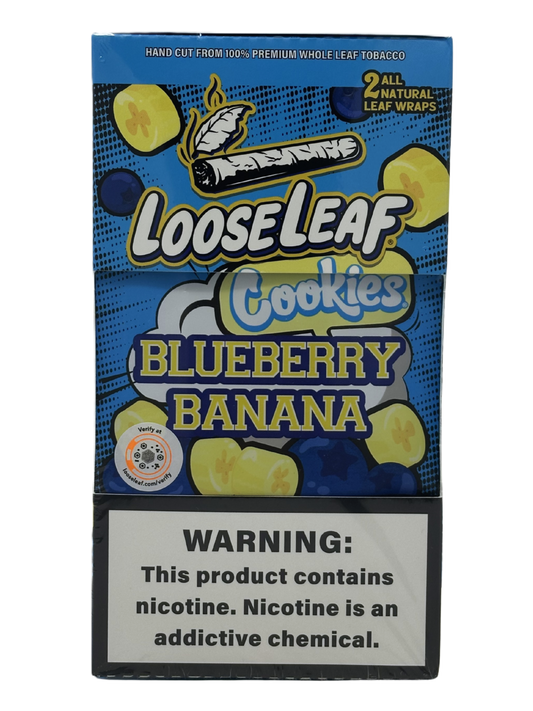 LooseLeaf 2-Pack Blueberry & Banana Wraps