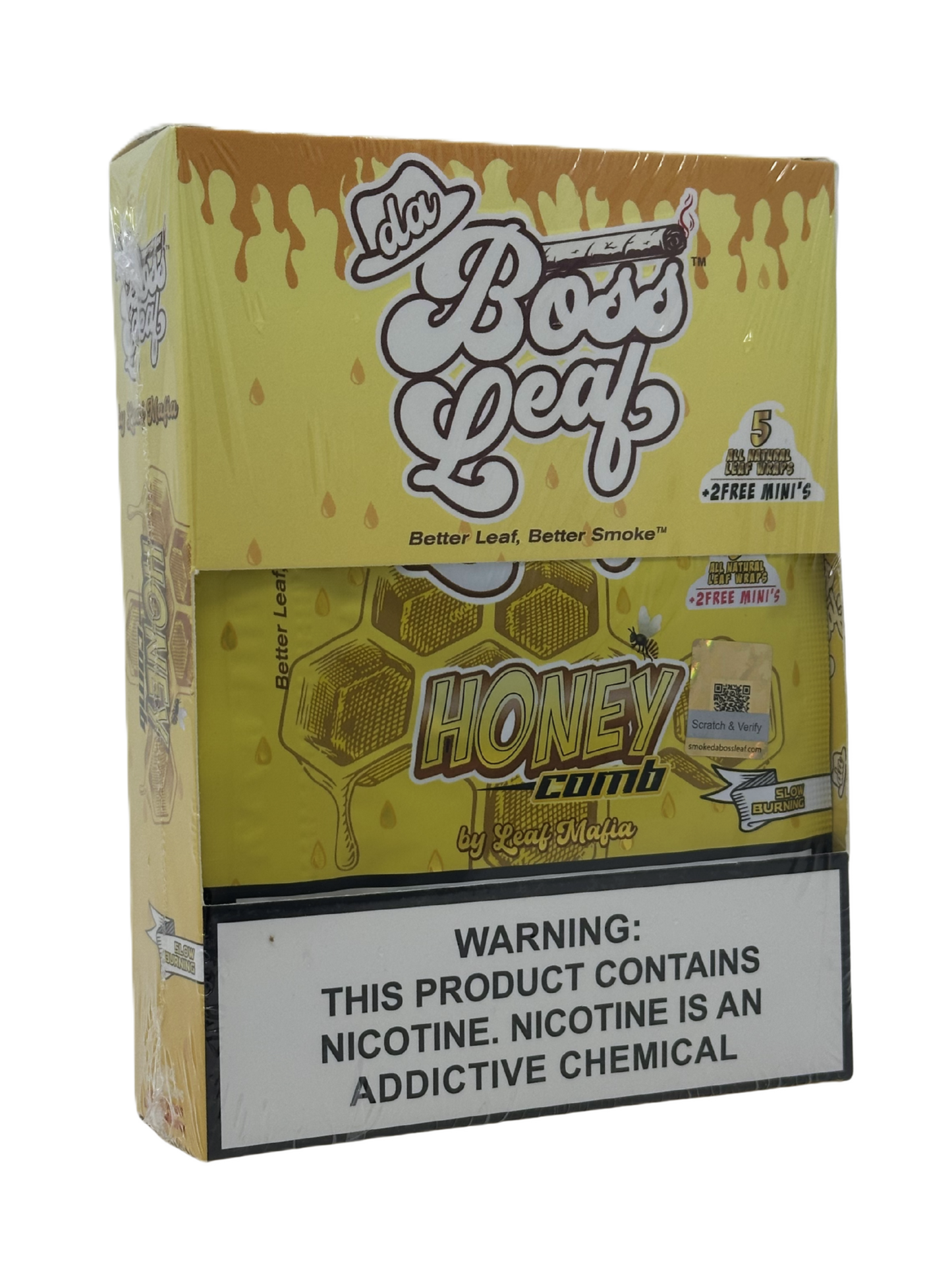 da Boss Leaf Honey Comb 7pk Wraps
