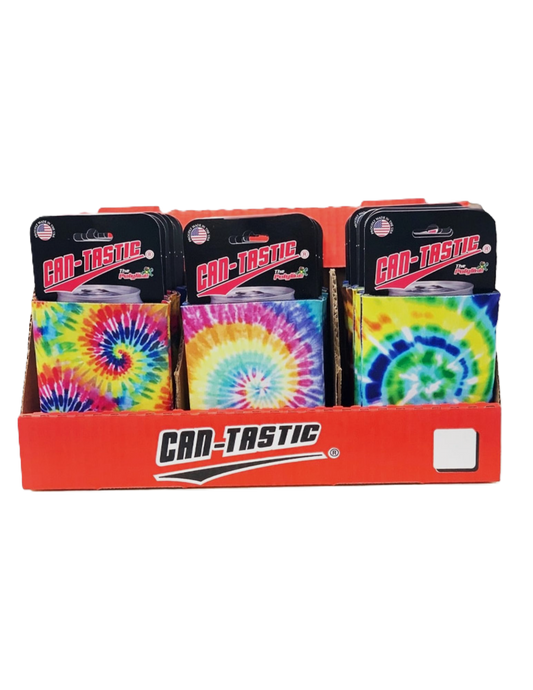 Tie-Dye Slim-Tastic Can Cooler Strip